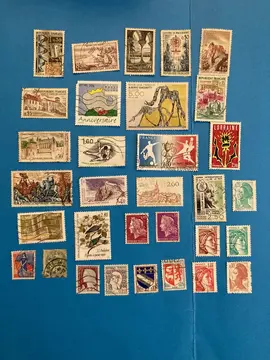 timbres français vintage - 16-2