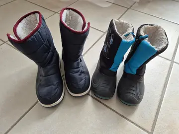 Bottes neige enfant