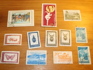 Bulgarie lot de 12 timbres oblitérés