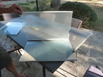 étagères en verre pour réfrigérateur