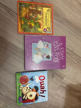 lot 3 livres pour enfants