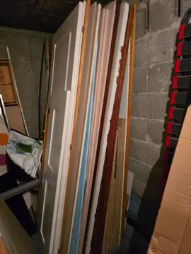 portes de placard ou planches