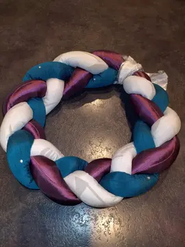 couronne tressée décorative