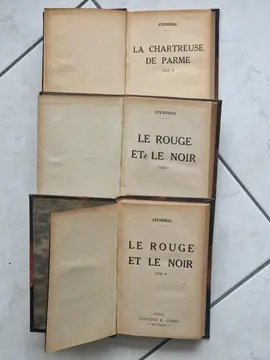 Livres anciens Collection Lot 3 (3 livres)