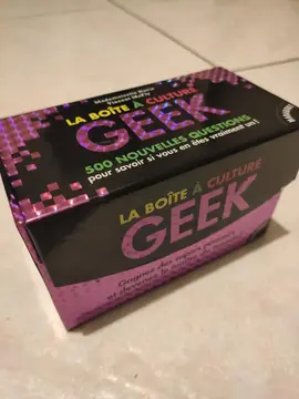 Quiz "La boîte à Culture" version geek