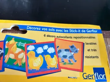 décors adhésifs repositionne les sols/murs Bb enfants