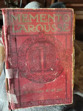 LIVRE DE 1930 MEMENTO LAROUSSE 20 OUVRAGES EN UN SEUL