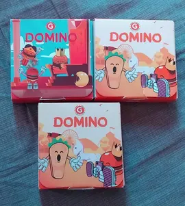 lot 3 paquets dominos burger