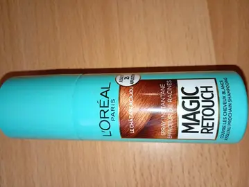 retouche racine châtain acajou