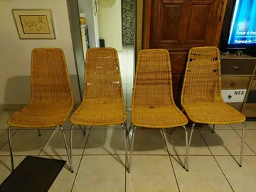 chaises rotin