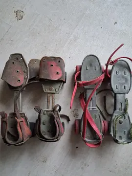 patins à roulettes (à l'ancienne)