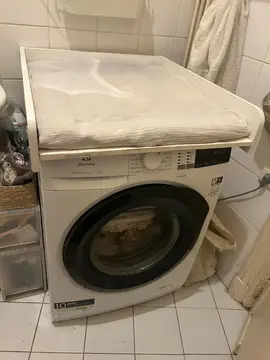 Table à langer pour lave-linge