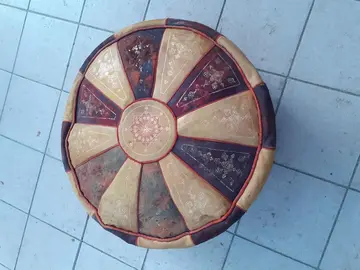 pouf marocain