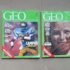 Magazines Geo 76 et 88