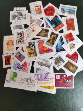 lot unique timbres Français du 19/01
