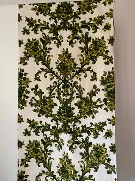 Doubles rideaux verts