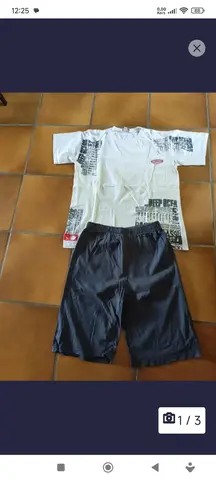 pyjashort homme taille S