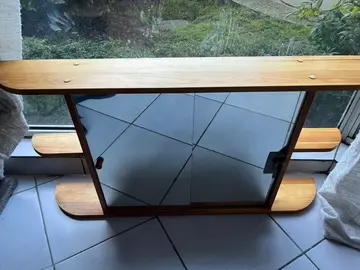 Grande armoire à pharmacie en bois