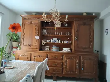 vaisselier en chêne massif