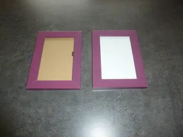 Lot de deux cadres photos