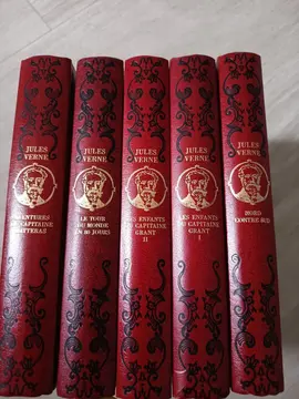 lot livres Jules Verne