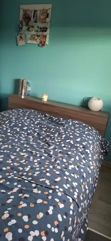 lit 140 et commode 6 tiroirs