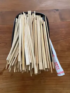 Lot de baguettes chinoises