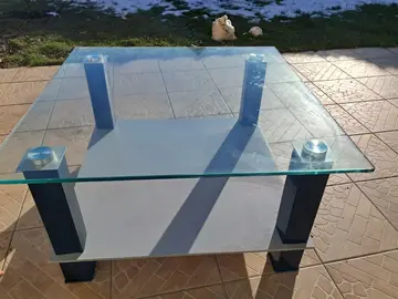 table basse en verre