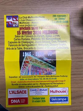 entrée 2 places Salon des collectionneurs