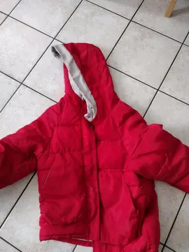 veste rouge taille 36-38
