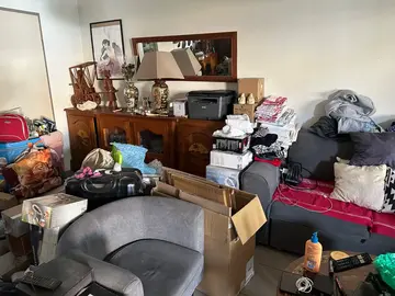 Deuxième buffet en bois de palissandre rare