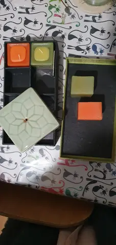 bougies avec support