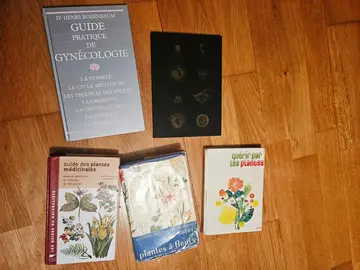 Lot livres plantes médicinales