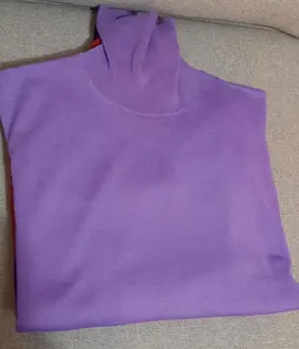 col roulé homme T 52 VIOLET CLAIR