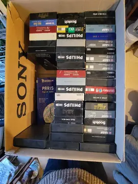 Lot cassette VHS divers