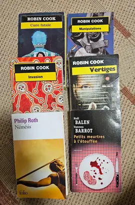 lot livres de poches