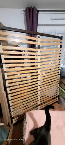 Sommier à latte 140x190