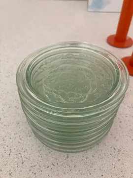 couvercles en verre weck