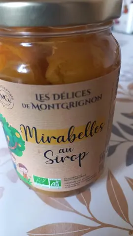 Mirabelles au sirop