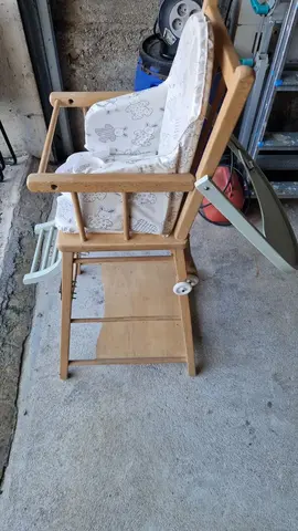 chaise haute bébé