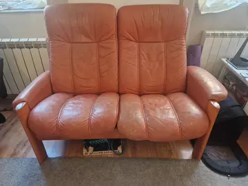 canapé pliable cuir