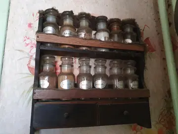 Support pour flacons d'épices