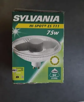 2 spots halogènes ES 111 75w