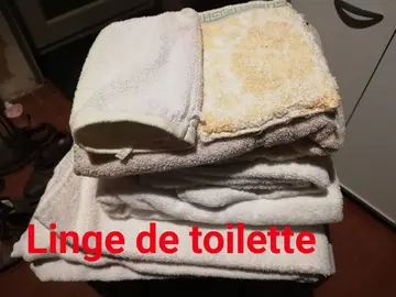 linge de toilette