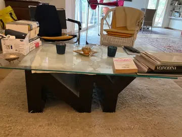 table basse en verre