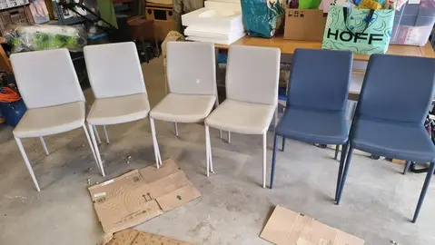 lot de 6 chaises de salle à manger