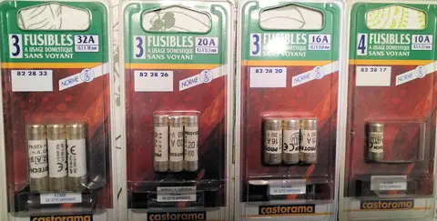 Assortiment de fusibles