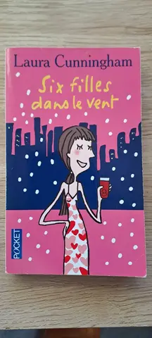 livre poche Six filles dans le vent