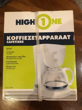 Cafetière neuve