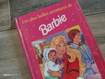 livre d'histoire barbie
